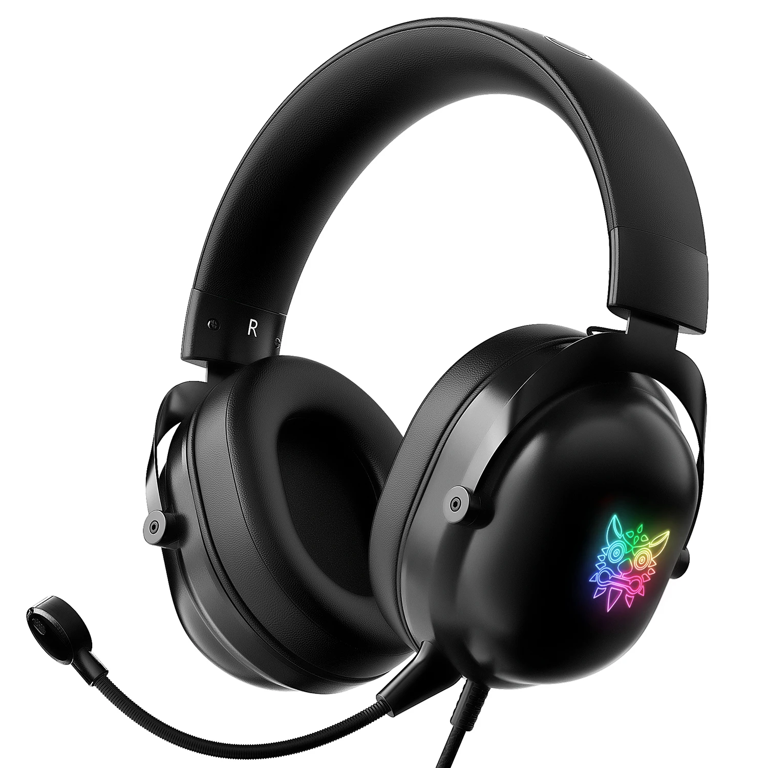 

ONIKUMA X11 Wired Headphones Headset Gamer RGB Lights Surround Sound With Noise Cancelling Microphone For PS4 Xbox One Headset