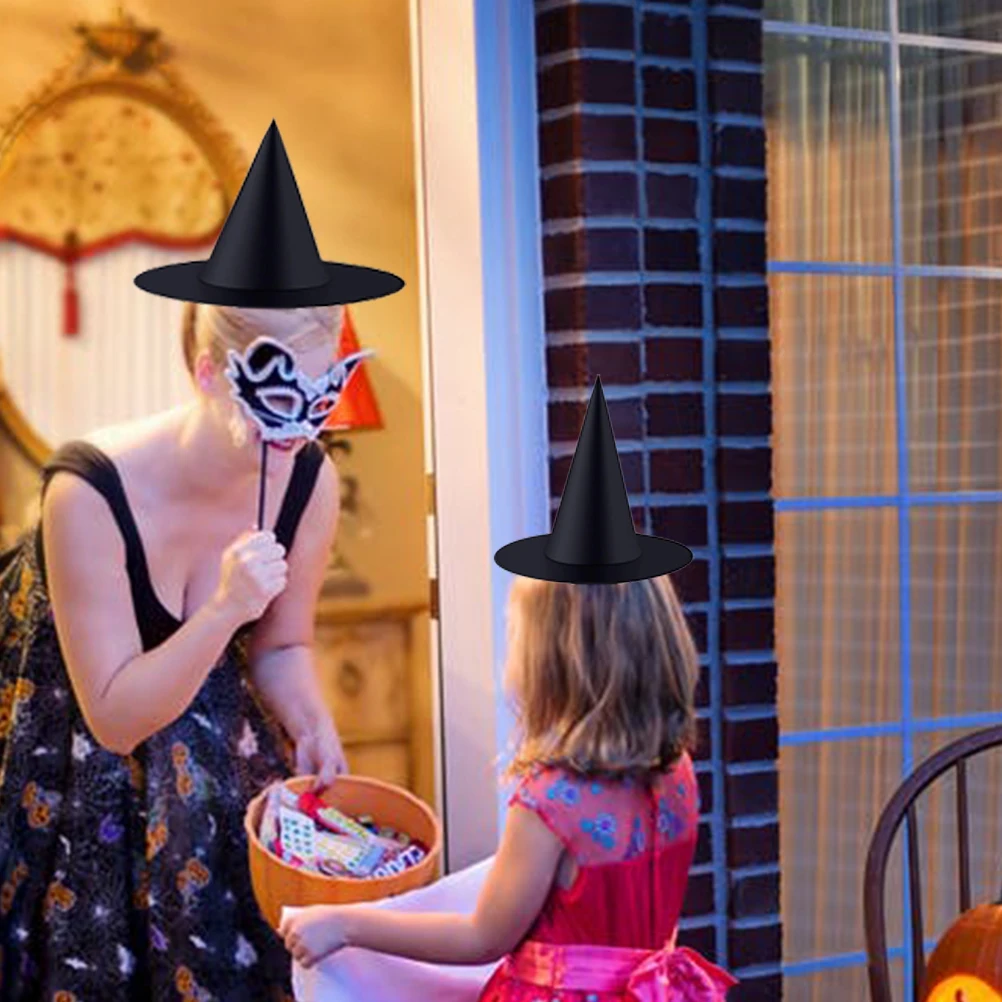 8 шт. шляпа ведьмы на Хэллоуин кепка костюм аксессуары для хэллоуивечерние
