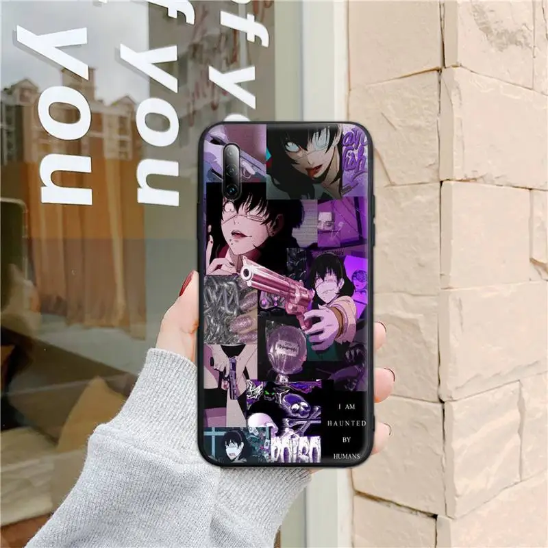 

Japanese Anime Kakegurui Midari Ikishima Phone Case for Samsung S6 S7 edge s8 s9 s10 S20 plus lite2019 2020 S10E Cover