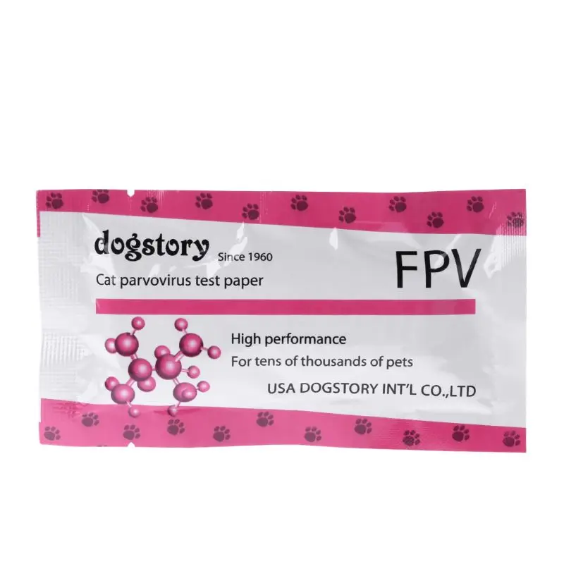 Тестовая Бумага для домашнего обнаружения состояния здоровья феленок Panleukopenia FPV