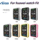 Алмазная Защитная пленка, чехол для часов Huawei Watch Fit, полноэкранное стекло, защитный чехол, защитный бампер, чехол для умных часов для девочек