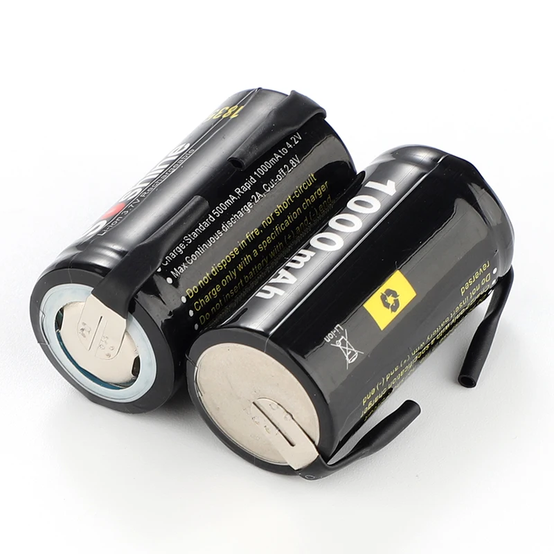Original Soshine 3.7V 18350 Rechargeable Li-ion 1000mAh For Battery+ Holder Case | Электроника