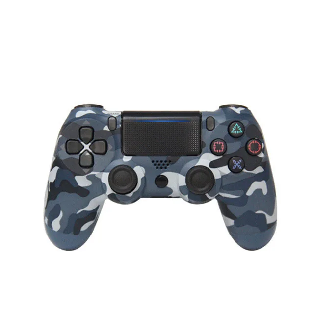 Blue Camouflage Управление для консоли Ps4 Dualshock 4 Bluetooth беспроводной контроллер Ps4 Геймпад Джойстик игровой коврик Joypad для playstation 4 PS3 PC - Цвет: Blue Camouflage