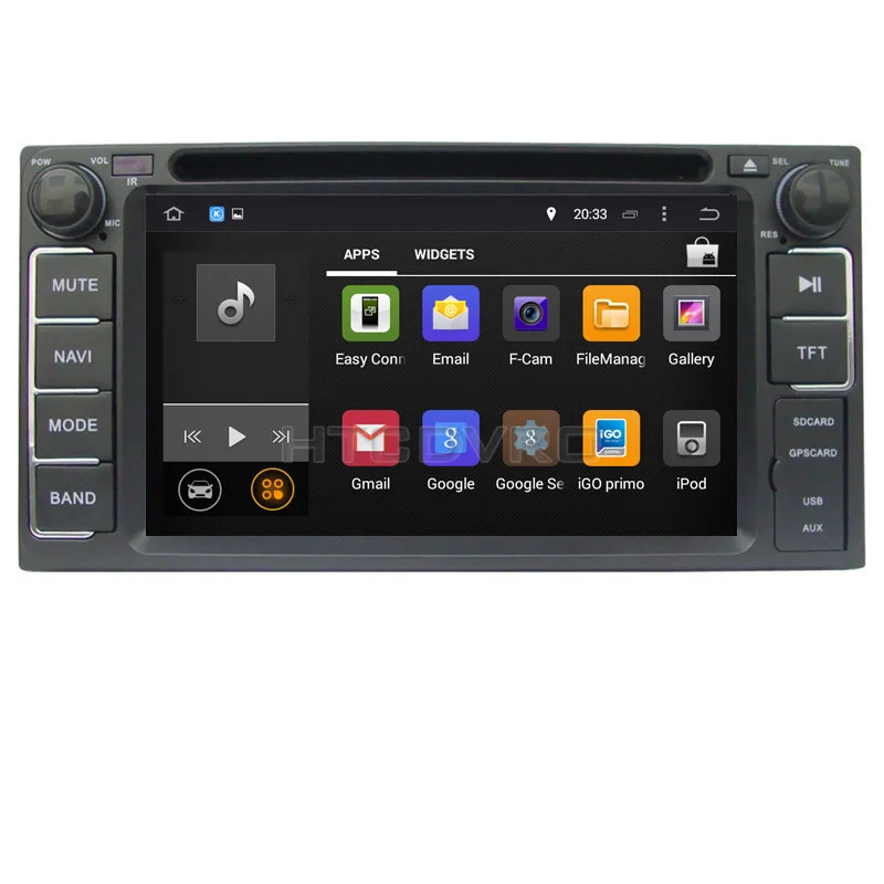 Автомобильный DVD-плеер ymodbht 6 2 дюйма 4G 8 ядер Android 9 0 7 1 для Toyota