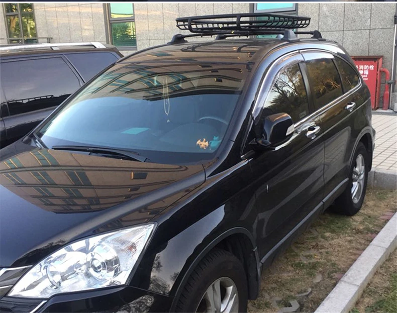 Aluminum Alloy Roof Rack For Honda CRV CR-V 2007-2011 Rails Bar Luggage Carrier Bars top Cross bar Rail Boxes | Автомобили и