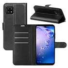 Чехол для Sharp Aquos Sense6 5G (дюйма) SH-54B SHG05 SH-M19 SH54B, чехол-кошелек с отделениями для карт, стильный кожаный черный Чехол-книжка Aquos Sense 6