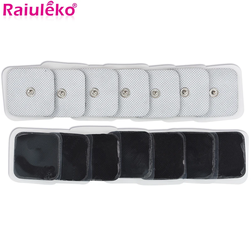 100 шт. 4*4 см нерва акупунктурный стимулятор электродные подушечки десятки