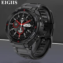 EIGIIS Smart Watch Men Bluetooth Call Custom Watch Face Multifunction Music Play Fitness Clock Reminder Smartwatch For Phone