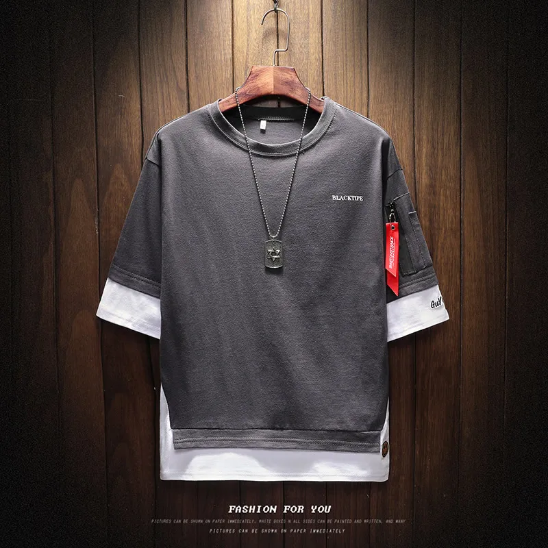 Футболка мужская с коротким рукавом круглым вырезом принтом известного