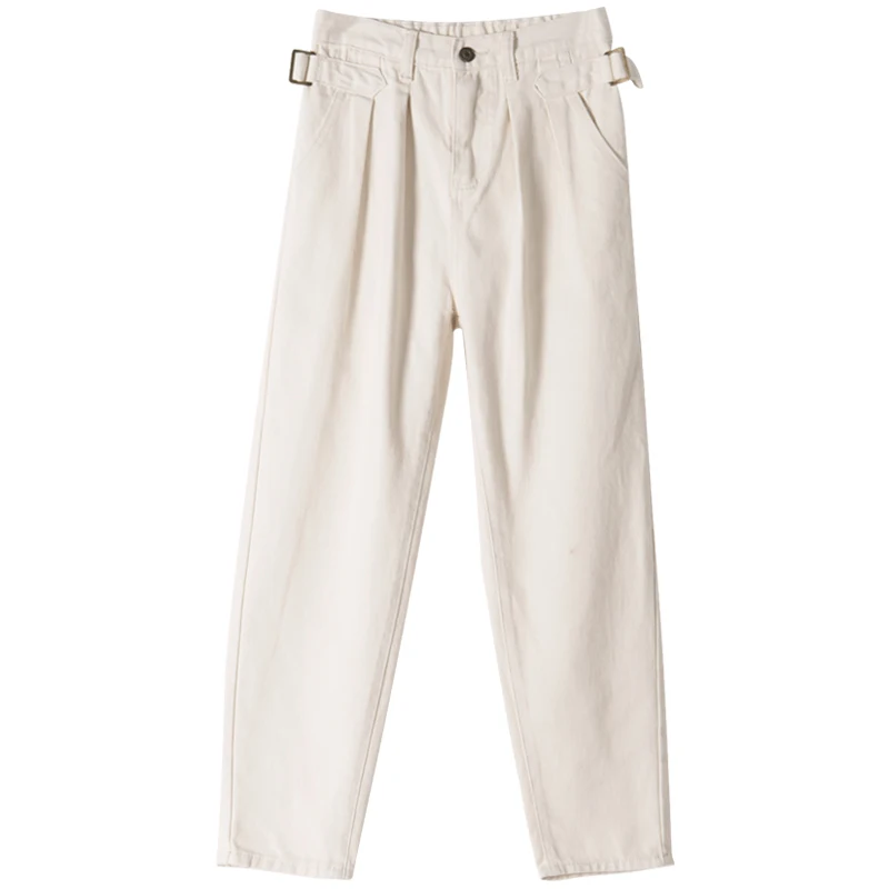 Женские брюки zsrs абрикосового цвета с высокой талией свободные Осенние