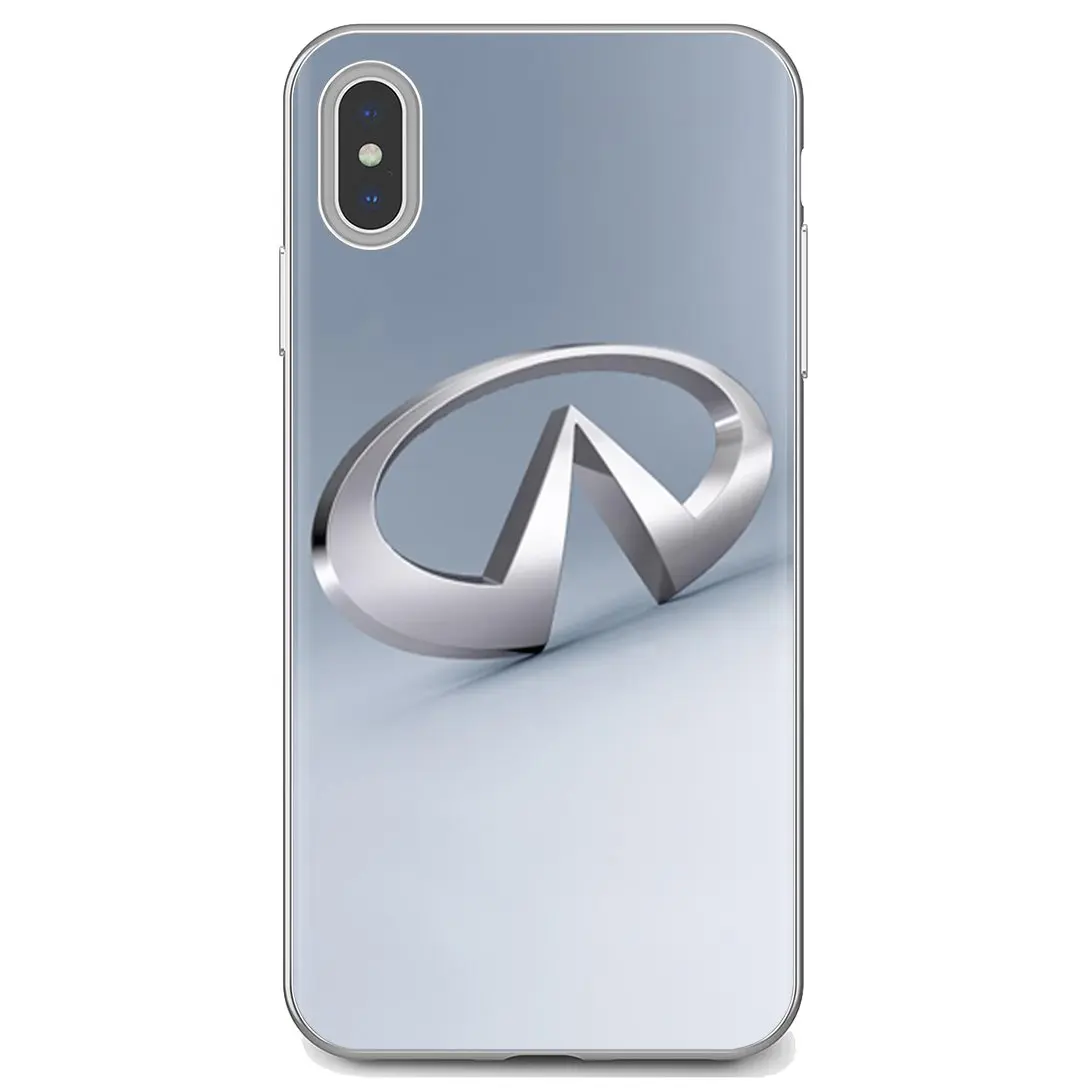 Для iPhone 10 11 12 13 Mini Pro 4S SE 5C 6 6S 7 8 X XR XS Plus Max 2020 Super Car Infiniti logo силиконовый чехол для