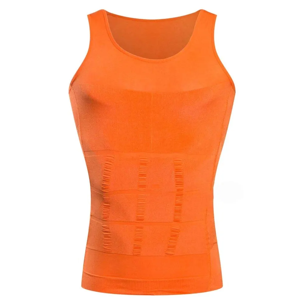 Мужской корсет для похудения живот шейпер жилет 9 цветов талия нижнее белье