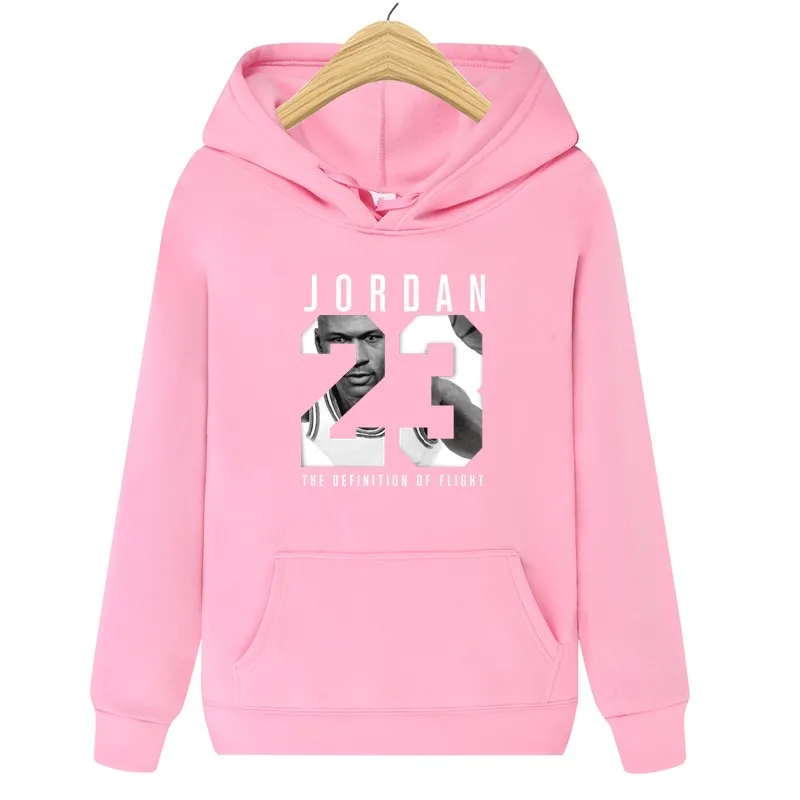 Хит, новинка JORDAN 23, толстовка с буквенным принтом, мужские толстовки, модная одноцветная толстовка с капюшоном, мужской пуловер, мужские спортивные костюмы, Мужское пальто - Цвет: pink   024