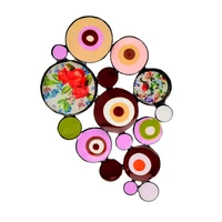 cindy xiang new arrival large circle round geometric brooches for women 4 colors available sweater pin high quality