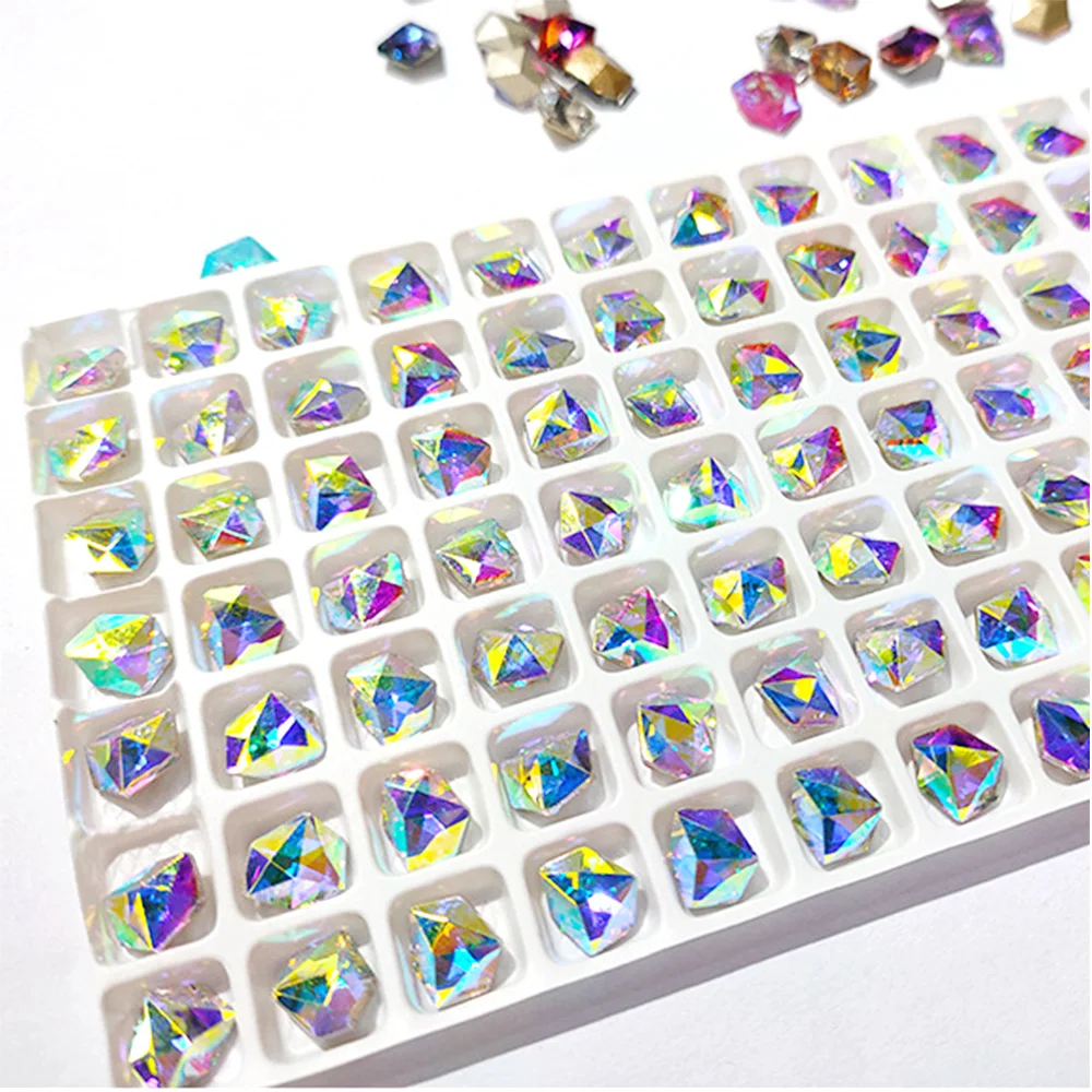 Супер-вспышка Arc Solid Ice кубики ювелирные изделия драгоценные камни K9 кристалл 3 * AB