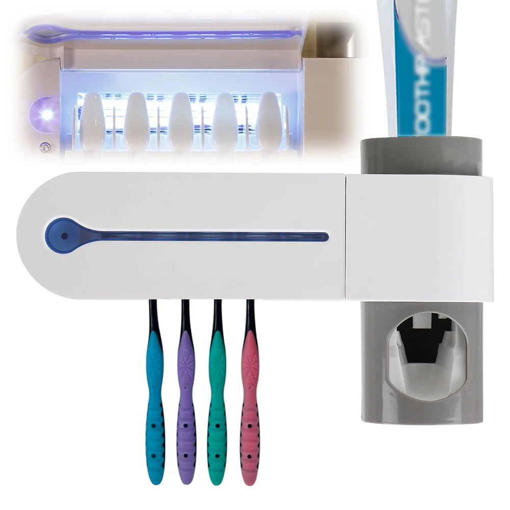 1 шт. 3 в автоматическая Зубная паста соковыжималки дозатор для зубной пасты УФ