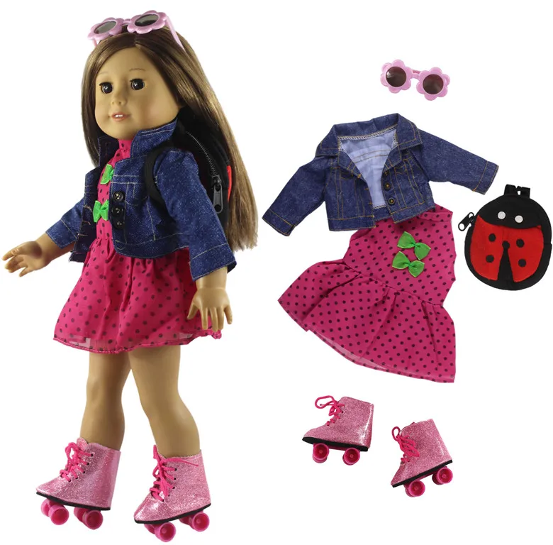 

Новый 18 дюймов Одежда для кукол наряд для 18 дюймов американская кукла много Стиль на выбор #23