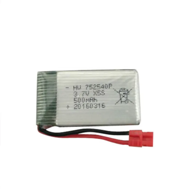 3 7 V 500mAh Drone литиевая батарея для Syma X5HC X5HW X9S X15W RC Quadcopter Запчасти|Детали и