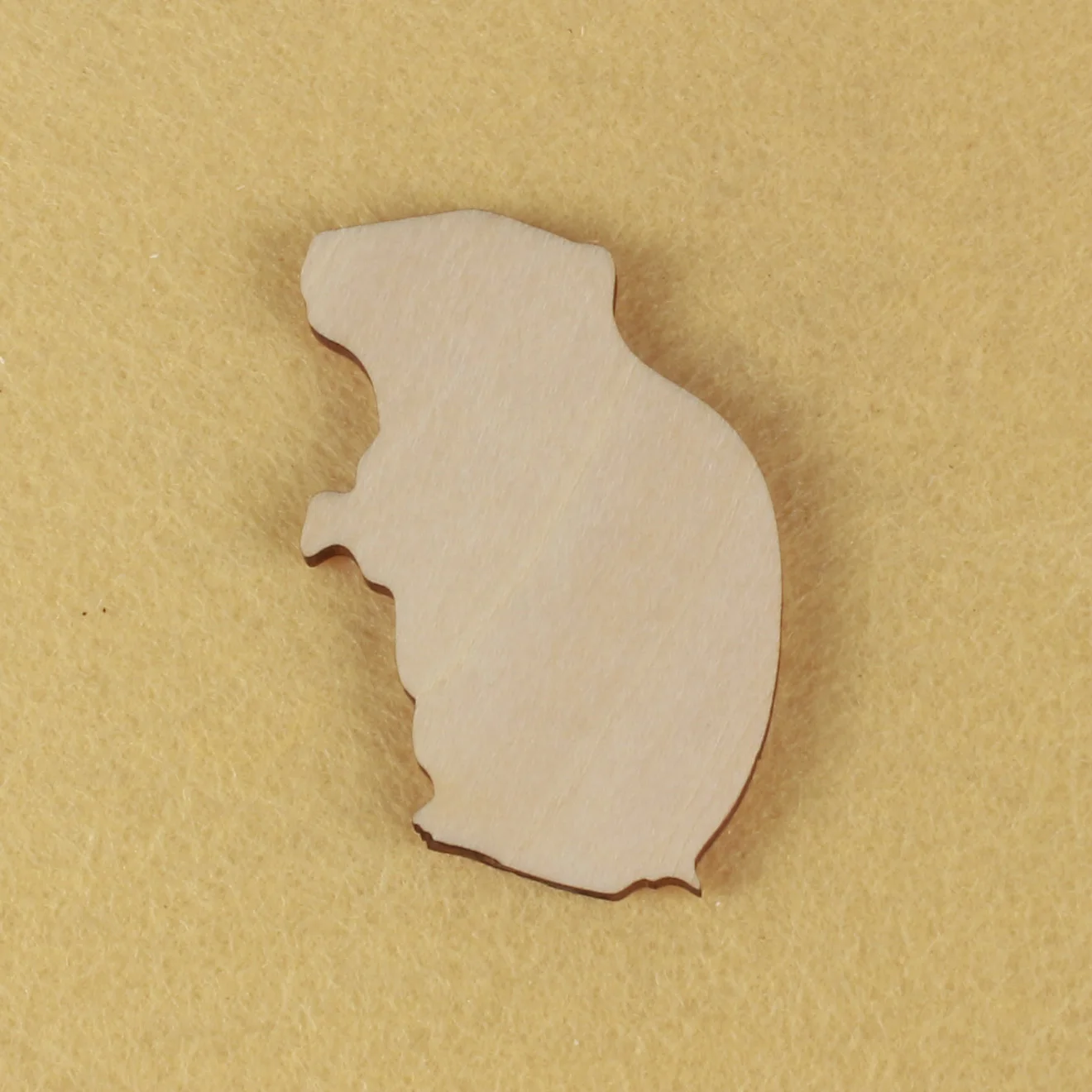 Моделирование бобра лазерная вырезка талисмана рождественские украшения силуэт