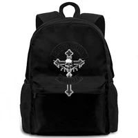 new black label society mafia metal band black to youth round collar customized women men backpack laptop travel school