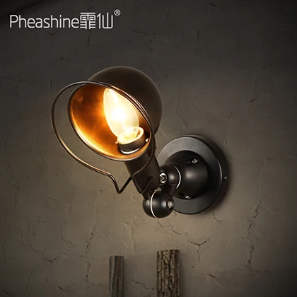 Американский светильник В индустриальном стиле лампа на руку для ресторана бара