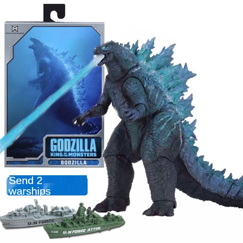 

Bandai Anime Model 18cm Nuclear Jet Energy Version Godzilla Plastic Model Movie Version King of Monsters Movable Childrens Toys