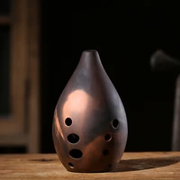 1pc professional chinese flute 10 holes xun instrument ceramic ocarina ancient instrument for beginners artists performers