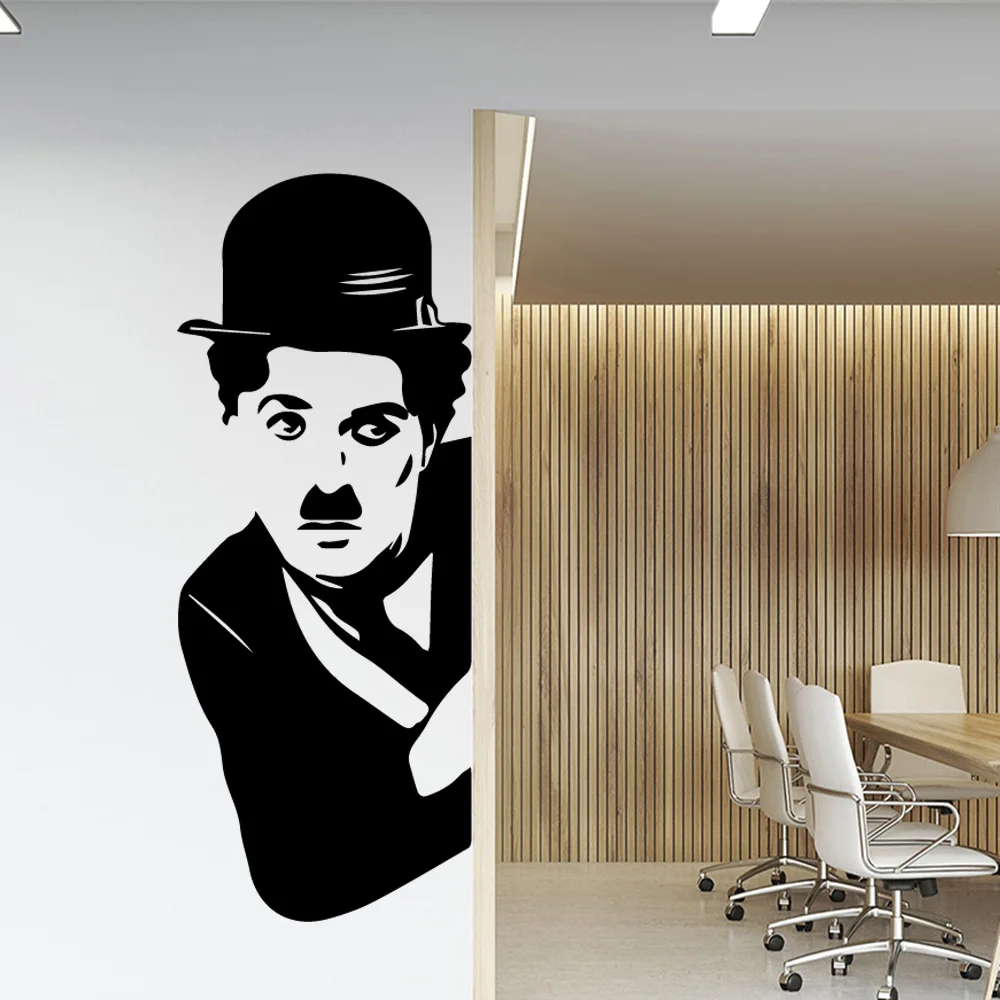 Виниловые наклейки Chaplin для защиты окружающей среды гостиной детской