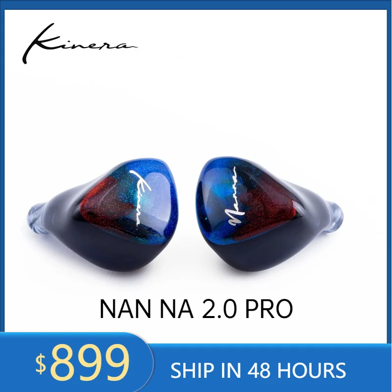 

KINERA NAN NA 2.0 Pro 2EST+1DD+1BA Earphone HIFI DJ Monitor Earbuds NANNA 2 with 2.5mm 3.5mm Adapter 0.78 2Pin Cable Headphone
