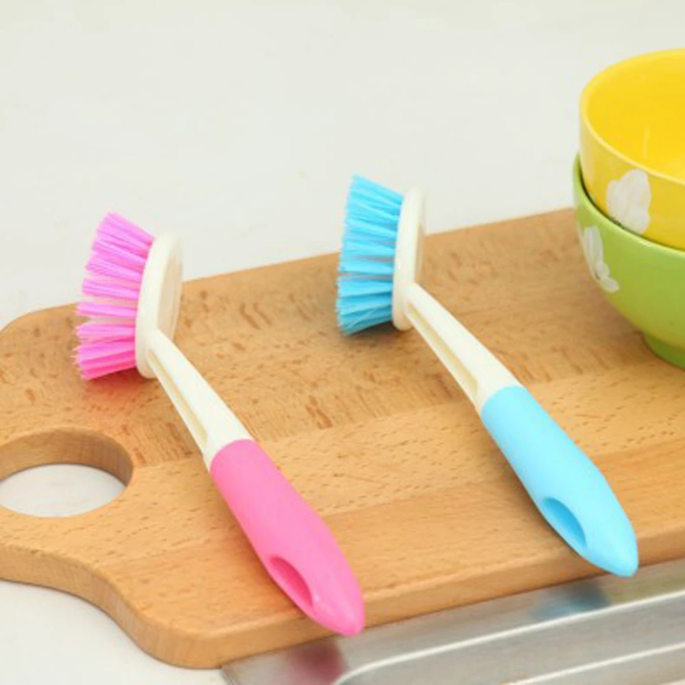 

Dish Brush with Long Handle Dense Bristles Scrubbing Brush for Pans, Pots, Kitchen Sink Cleaning