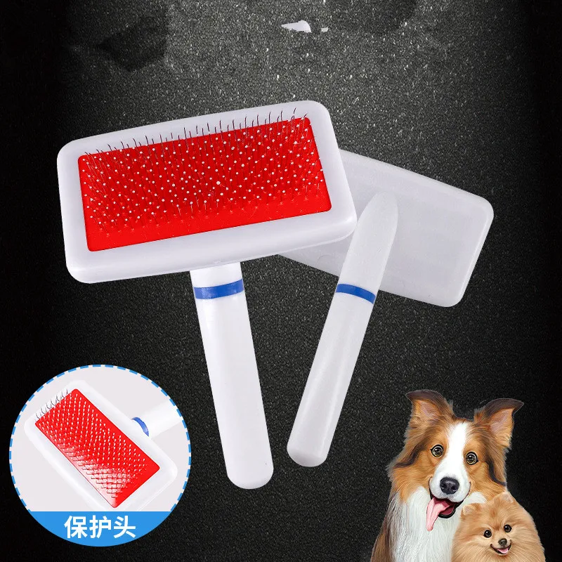 

Pet Comb for Dogs Grooming Toll Automatic Hair Brush Remover Pet cat Hair shedding Comb Dog Beauty cleaning Comb Pet Products