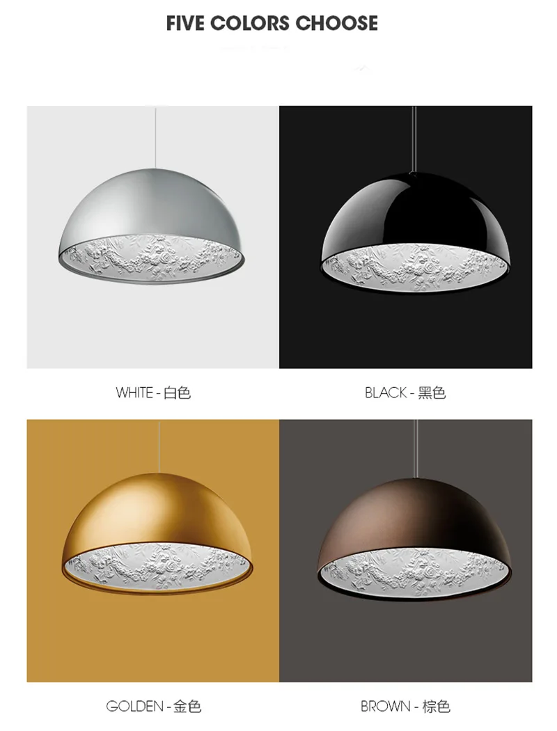 

Modern Skygarden Hanging Lamp nordic Pendant Lights For Bedroom Dining Room Home Decor Luminaire Suspension E27 Resin Hanglamp