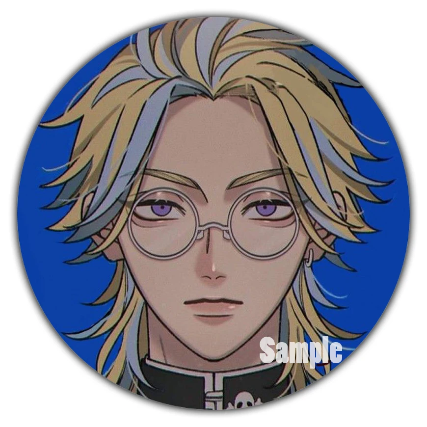 Брошь в стиле значок аниме с изображением синего Токио Мстители 58 мм косплея