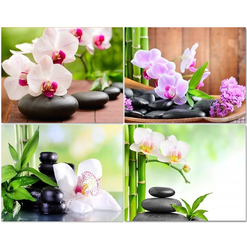 

Набор для рисования по номерам на холсте Цветы, 60 х75 см