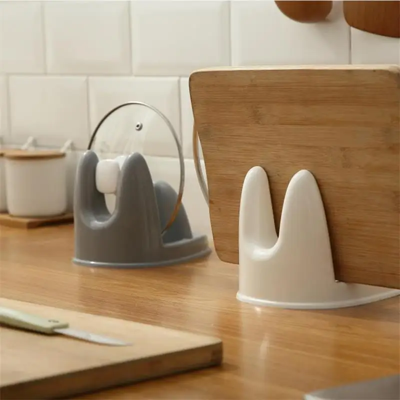 Новый органайзер для кухни полка крышки кастрюли пластиковый держатель ложки