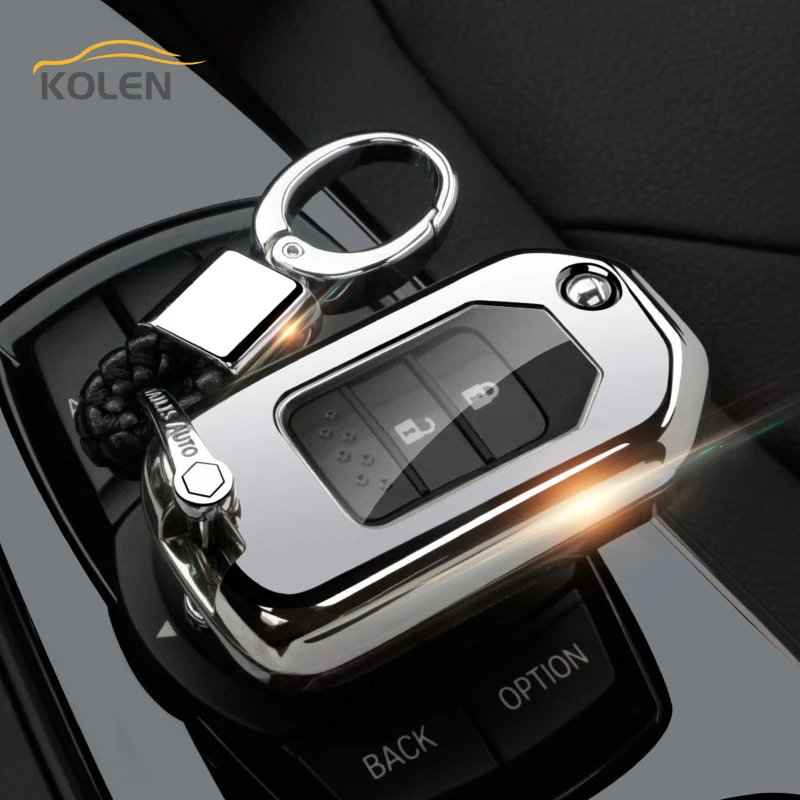 

Soft TPU Car Remote Key Case Cover Shell Fob For Honda Civic Accord City CR-V CRV Jade Odyssey Crider XR-V HR-V Jazz Accessories