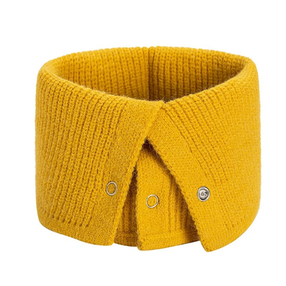 

Шарф-хомут женский, зимний, на пуговицах