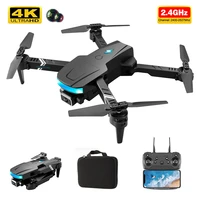2021 new ls878 mini drone 4k hd wide angle dual camera fpv wifi altitude hold mode quadcopter rc foldable helicopter toy vs e525