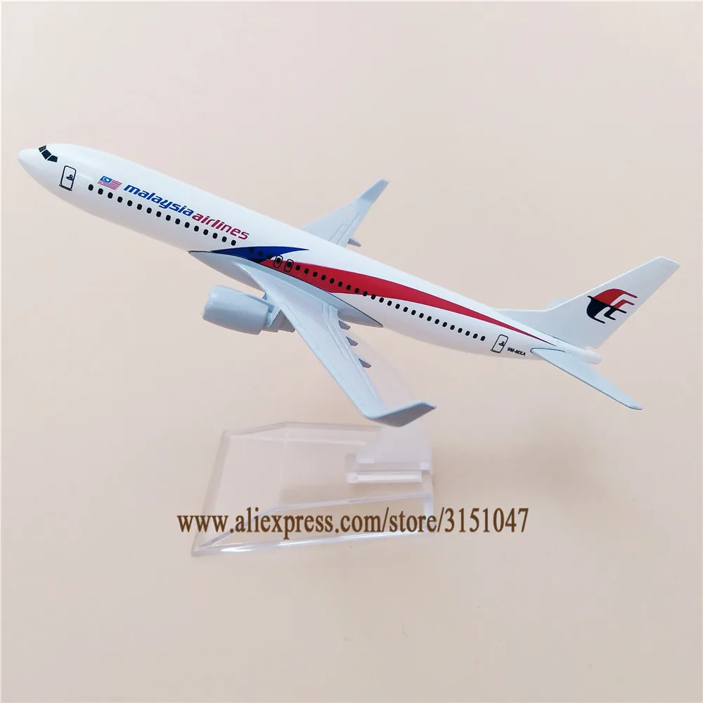

Alloy Metal Air Malaysia B737 Airlines Airplane Model Malaysia Boeing 737 Airways Plane Model Aircraft Kids Gifts 16cm