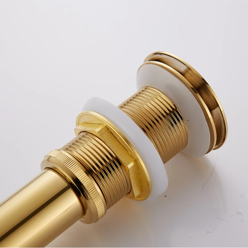 Высококачественный круглый смеситель для ванной комнаты в сборе Выдвижная труба