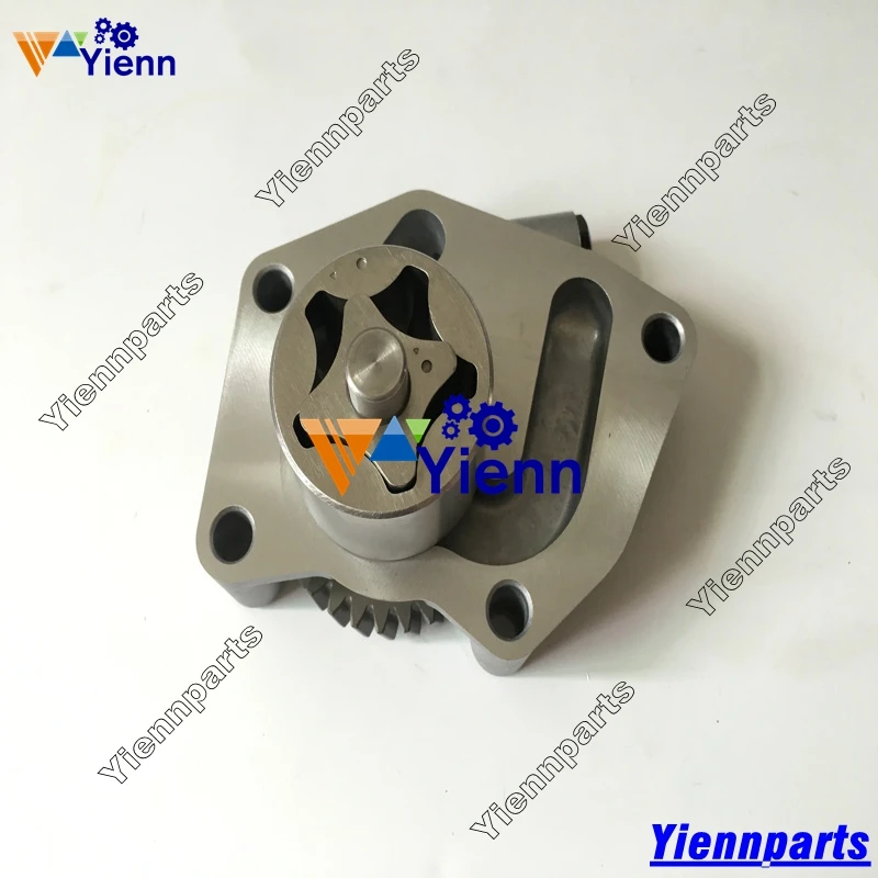 Масляный насос для Yanmar 4TNV106 4TNE106 S4D106 масляный 123900 32001 Комацу 1. 0 WB140 WB150 экскаватор