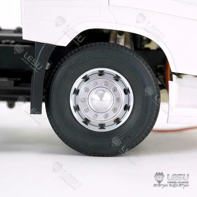 Металлический подшипник передней ступицы LESU для 1/14 RC TAMIYA VOLVO FH12 FH16 тракторный