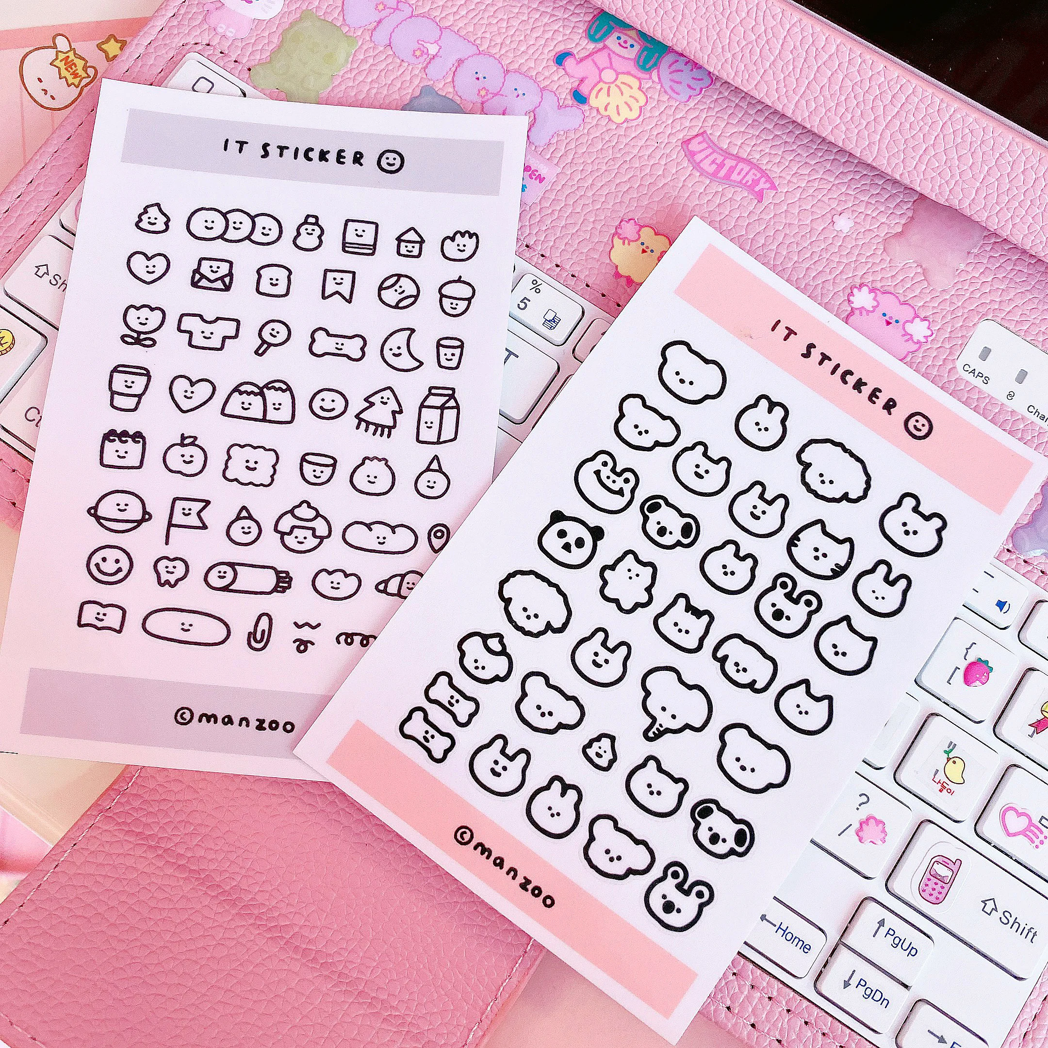 3 шт./лот Kawaii Мультяшные животные DIY наклейки украшение Скрапбукинг альбом