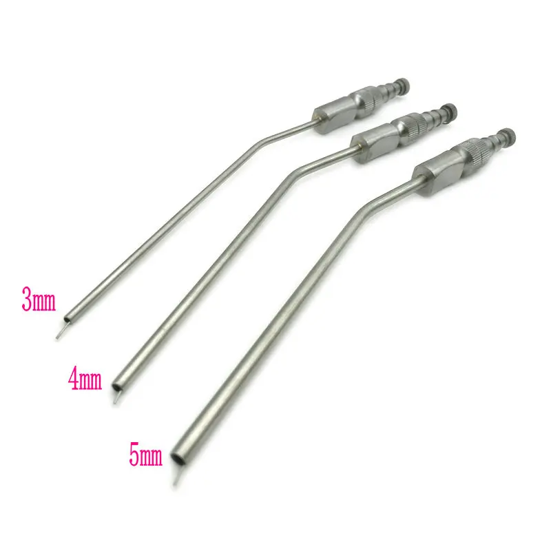 Dental Medical Surgery Aspirator Ferguson Frazier Suction Tube Laboratory Tube 3mm/4mm/5mm Implant Surgical Tool