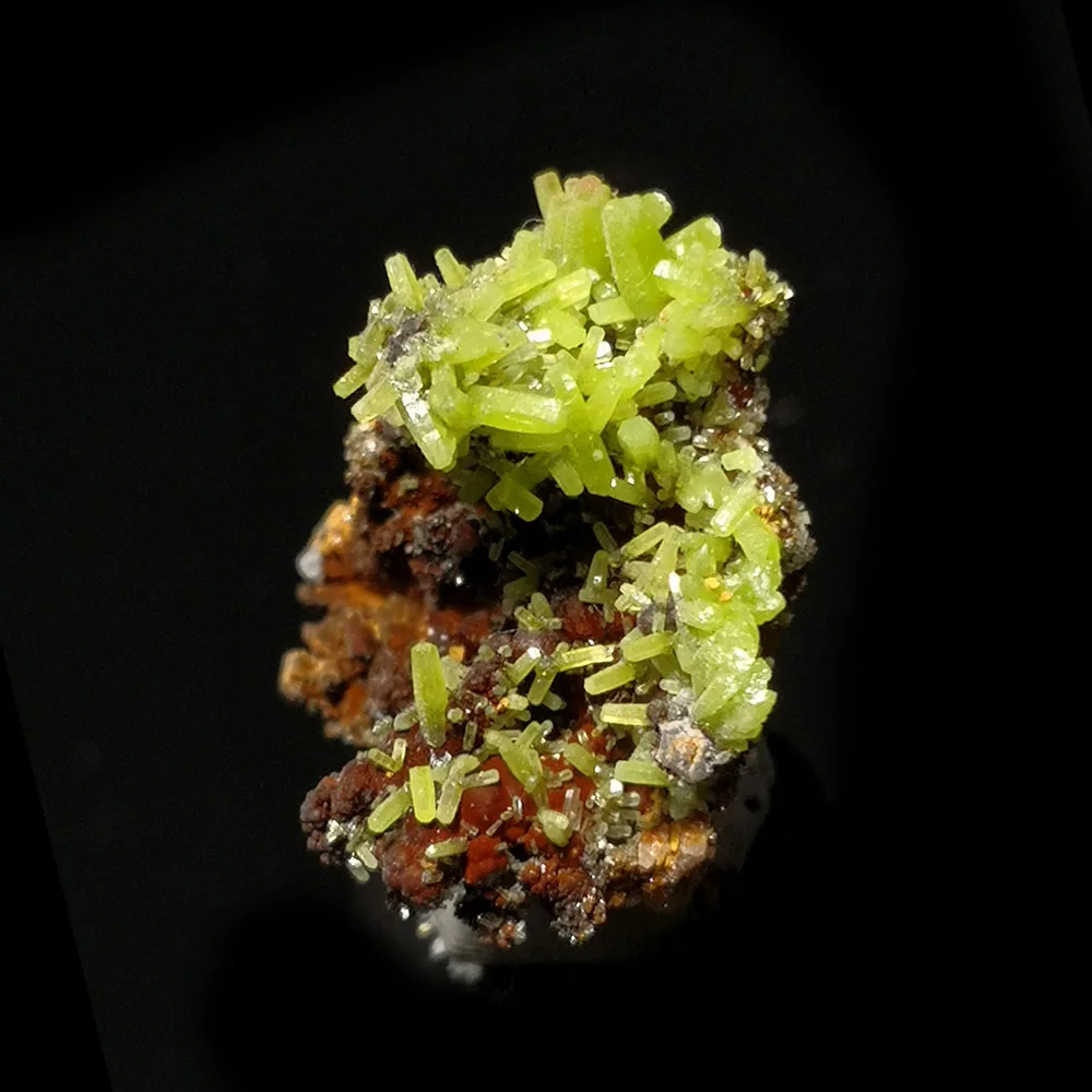 

7.7g A4-3sun Natural Stone Pyromorphite Mineral Crystal Specimen Home Decoration From Guangxi Province China