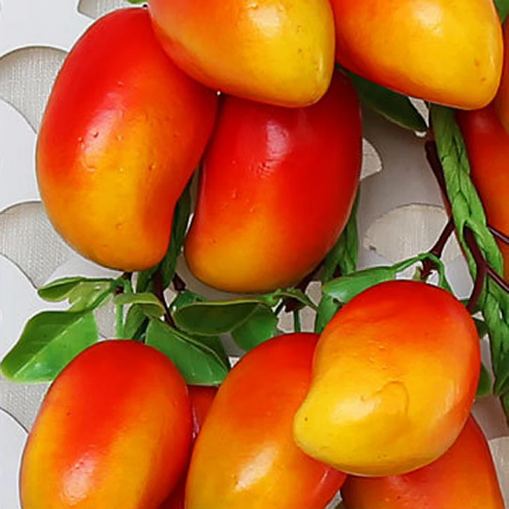 Имитация манго струны искусственные фрукты овощи Пена модель фермерский дом