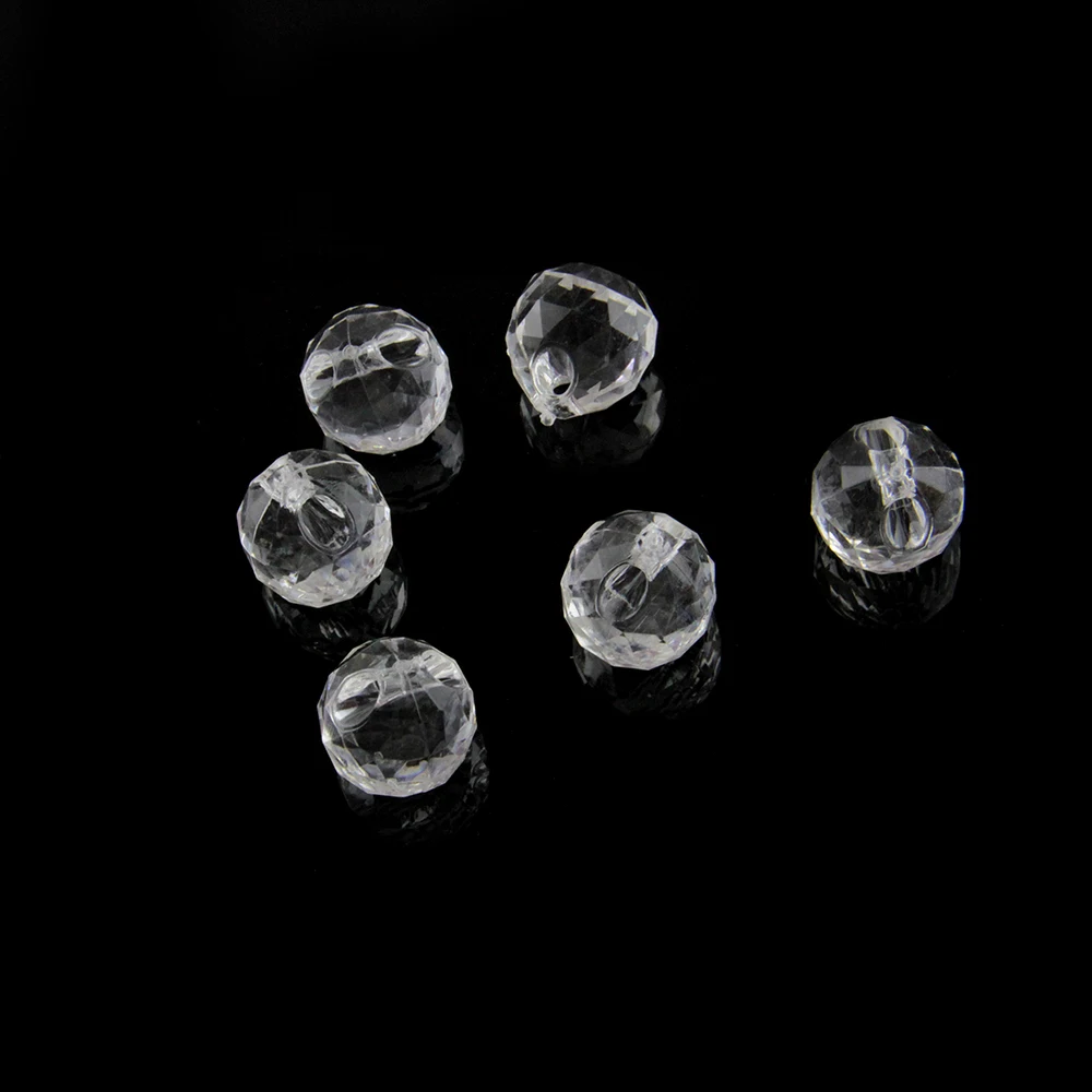 20 мм прозрачный цвет акриловая люстра шар 100 шт./лот фэн шуй хрустальный призмы