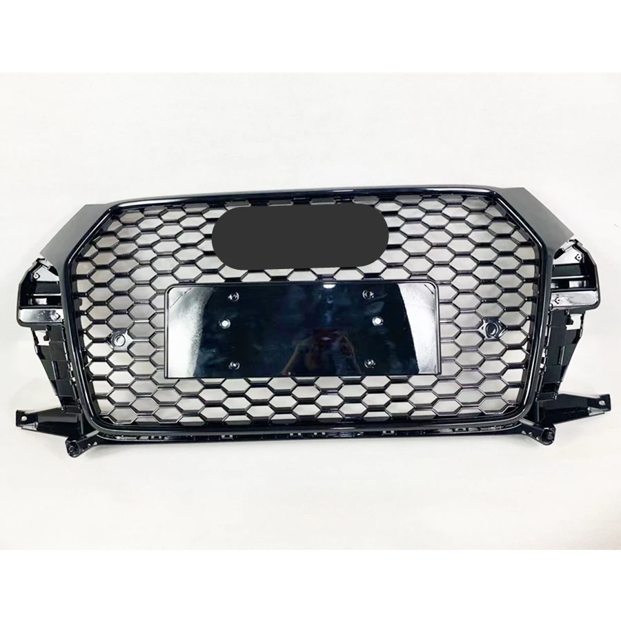 

Front Bumper Grill Center Grille for Audi Q3/SQ3 2016 2017 2018 (Refit for RSQ3 Style) car accessories