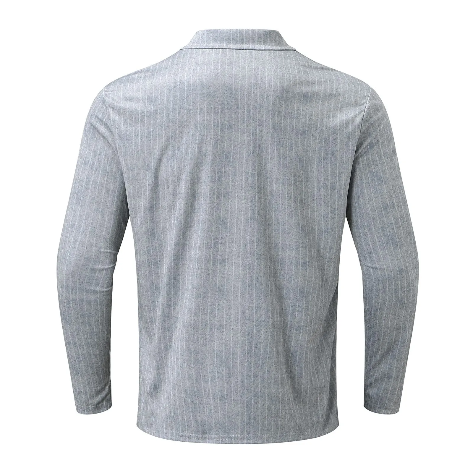 Мужская пикантная джентльменская Базовая футболка в полоску пуловер с длинным