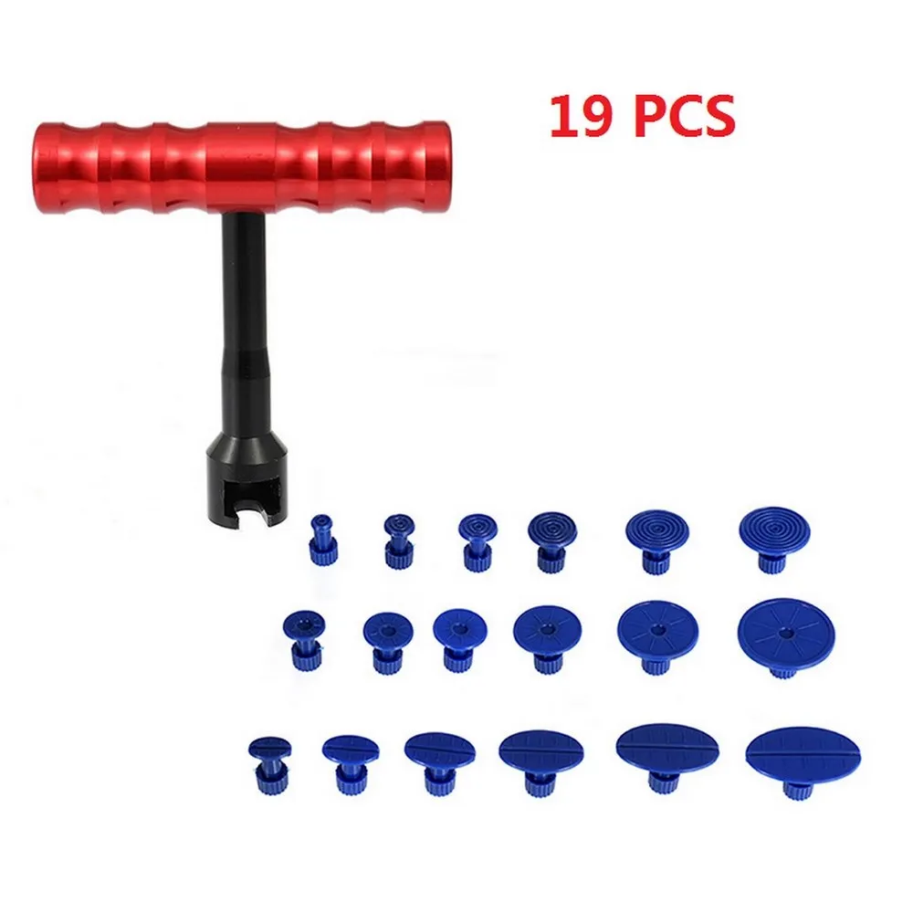 

Metal Car Dent Repair Puller Universal Hail Pit Sagging Plastic Gasket Sheet No Glue Repair Kit Car Repair Tools